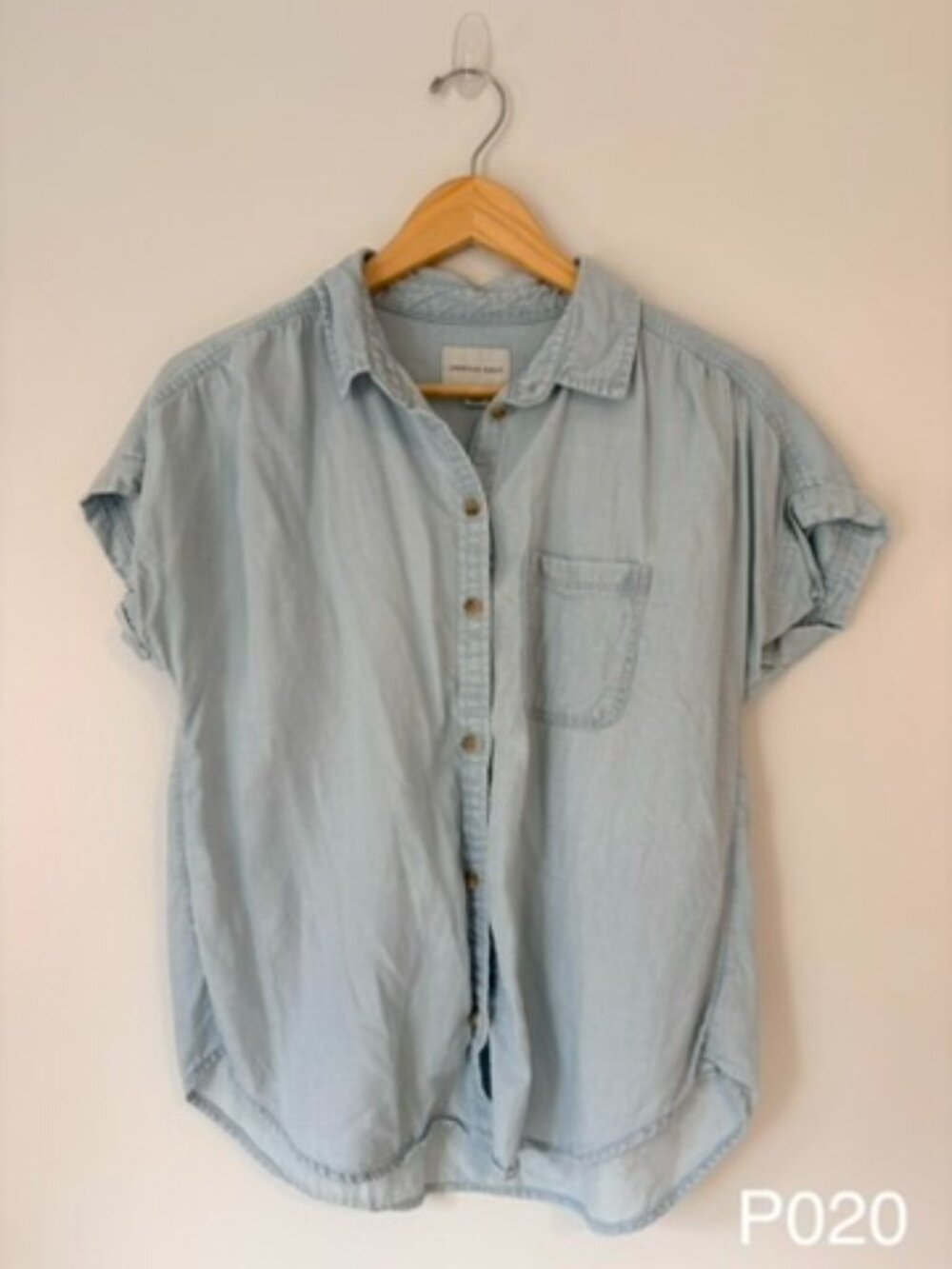 Abercrombie Denim Shirt | Light Blue | XS